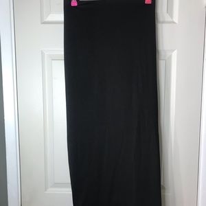 Form fitting Black Penicil Skirt